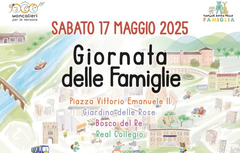 MONCALIERI - Giornata delle Famiglie: tante attività per tutti nei luoghi più suggestivi del centro storico