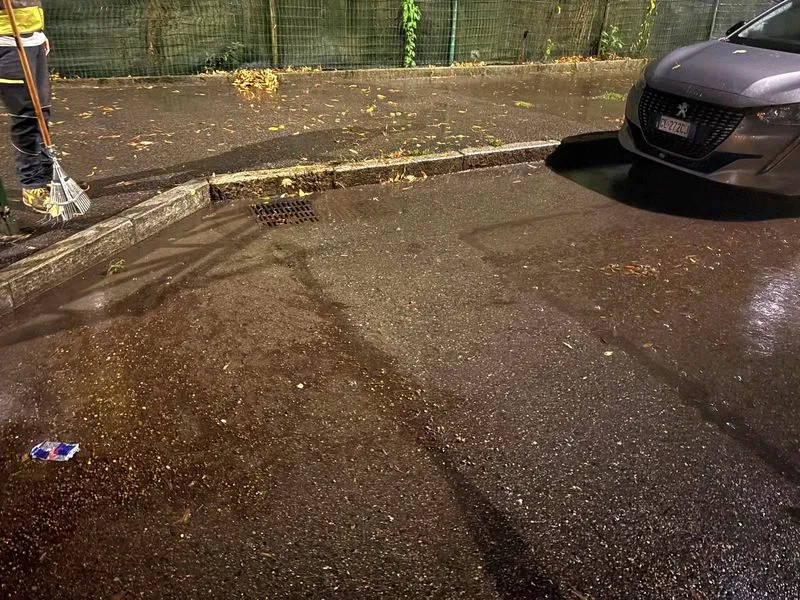 MALTEMPO A VENARIA - Tra alberi e cavi caduti, notte di duro lavoro per Vigili del Fuoco e tecnici comunali - FOTO