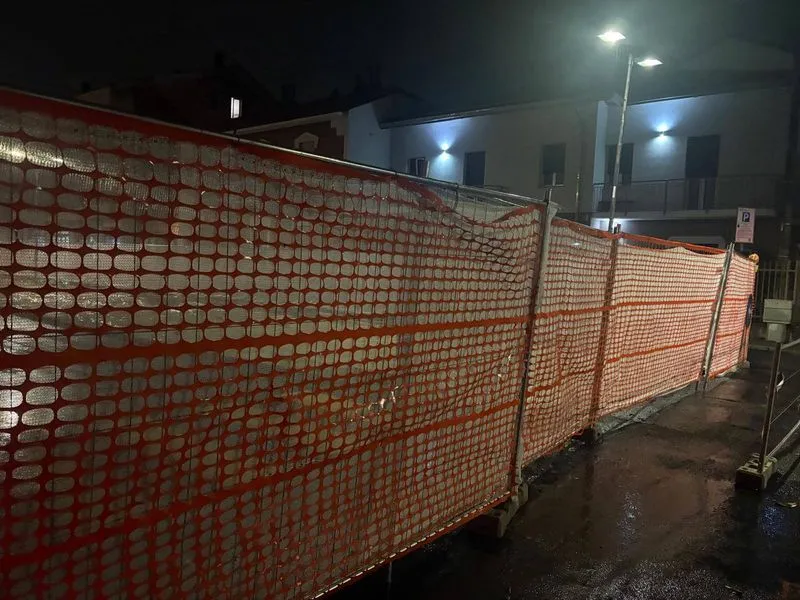 MALTEMPO A VENARIA - Tra alberi e cavi caduti, notte di duro lavoro per Vigili del Fuoco e tecnici comunali - FOTO