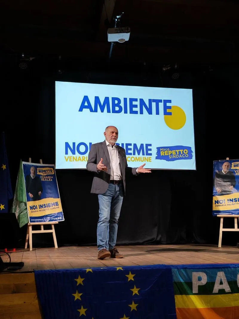 VENARIA ELEZIONI 2026 - Il centrosinistra scioglie le riserve: Mirco Repetto candidato sindaco - FOTO