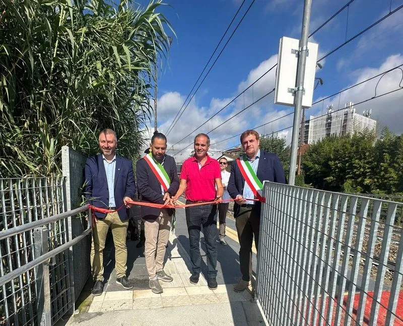 ALPIGNANO - La nuova stazione ferroviaria: senza barriere architettoniche e più sicura - FOTO