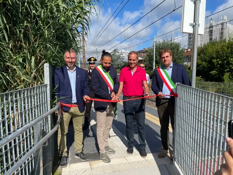 ALPIGNANO - La nuova stazione ferroviaria: senza barriere architettoniche e più sicura - FOTO