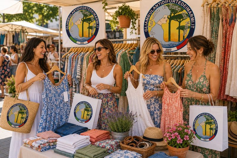 L’originale Consorzio de Gli Ambulanti di Forte dei Marmi® a SESTRIERE sabato 8 agosto