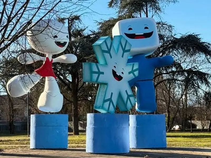 BEINASCO - L'azienda «Noi Geninetti» ha restaurato Neve, Gliz e Aster, le mascotte delle Olimpiadi di Torino 2006