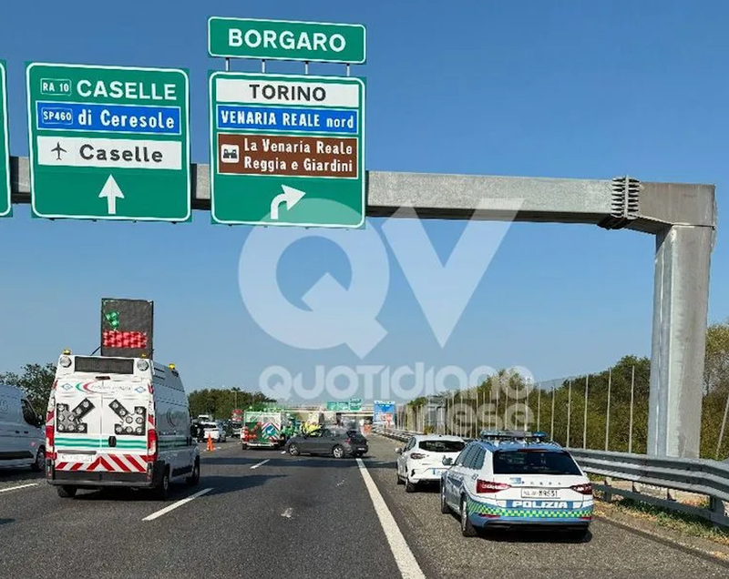 INCIDENTE MORTALE IN TANGENZIALE A BORGARO - La vittima è lo svizzero Edwin Alwin Straessle, 74 anni