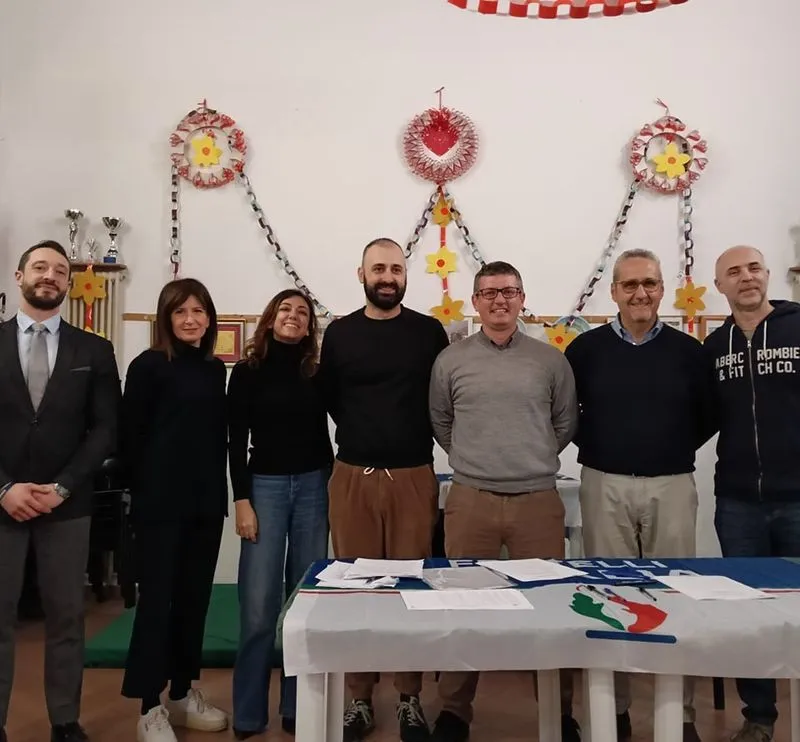 BORGARO - L'avvocato Marco Latella neo coordinatore del circolo di Fratelli d'Italia - FOTO