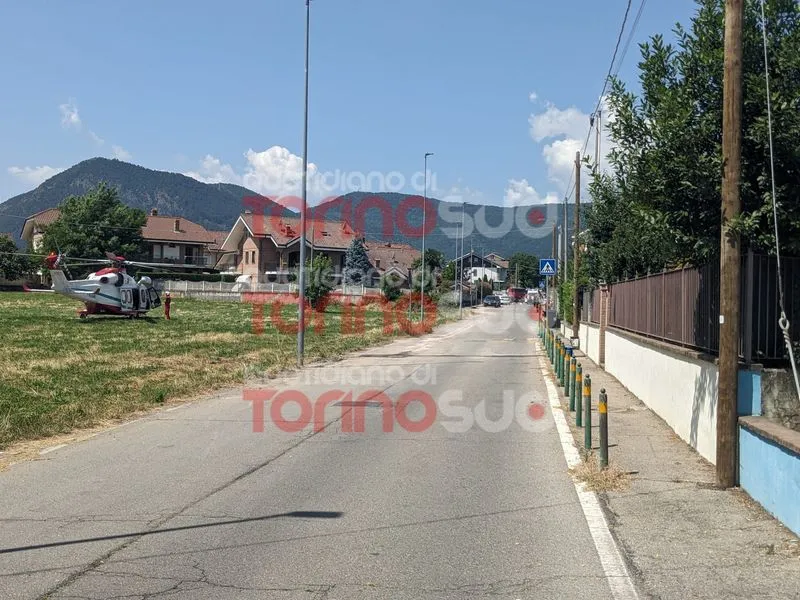 TRAGEDIA A BRUINO - Incidente sul lavoro, operaio muore investito da un camion - FOTO
