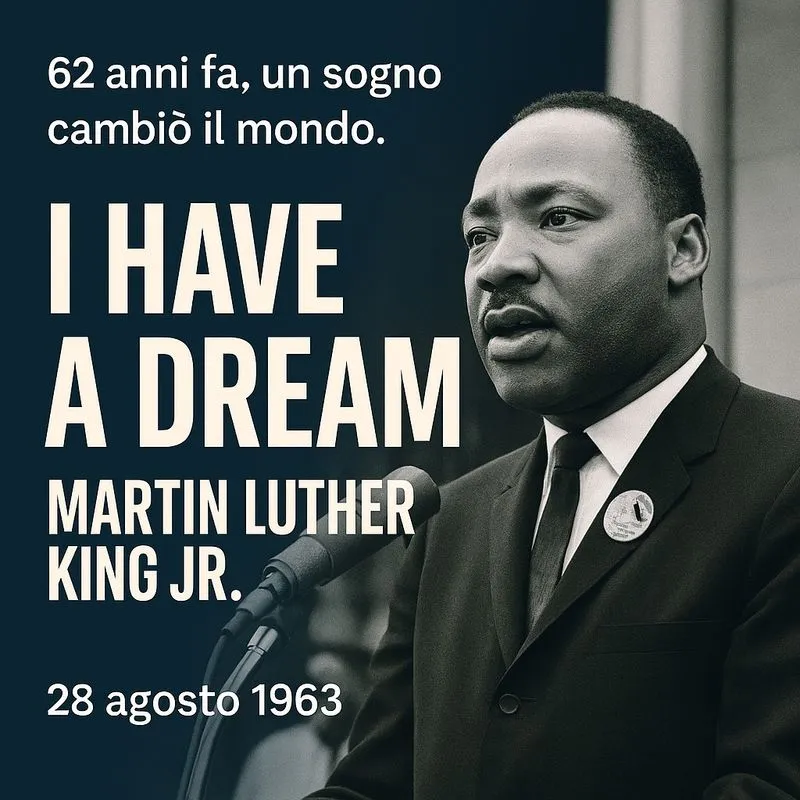 BRUINO - Il Comune rende omaggio a Martin Luther King con un post sui social
