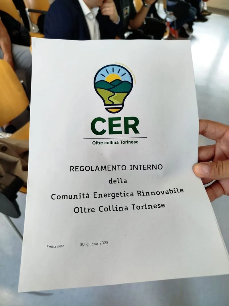 TORINO SUD - E' nata la comunità energetica «Oltre Collina Torinese»