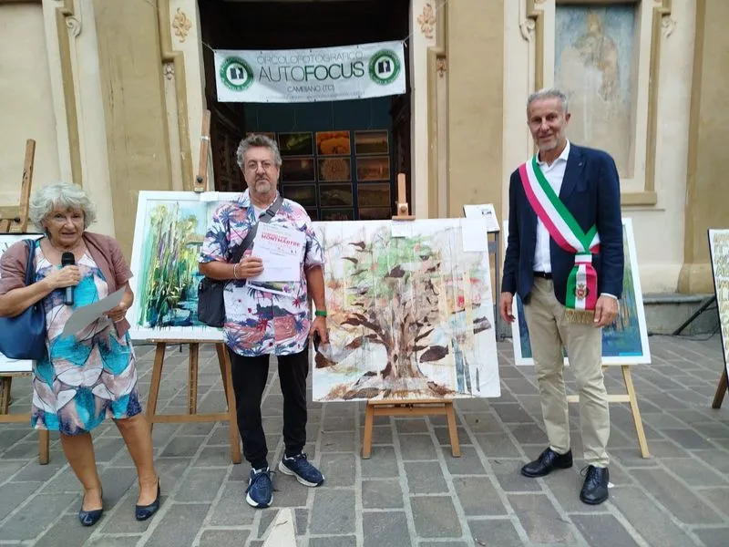 CAMBIANO - La città come Montmartre: Simone Trotta vince il concorso