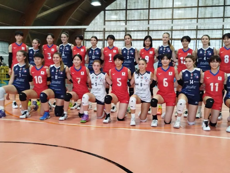 CAMBIANO - Sport e scambi culturali con il Sol Levante: un successo «Youth Volley League and Cultural Exchange» - FOTO