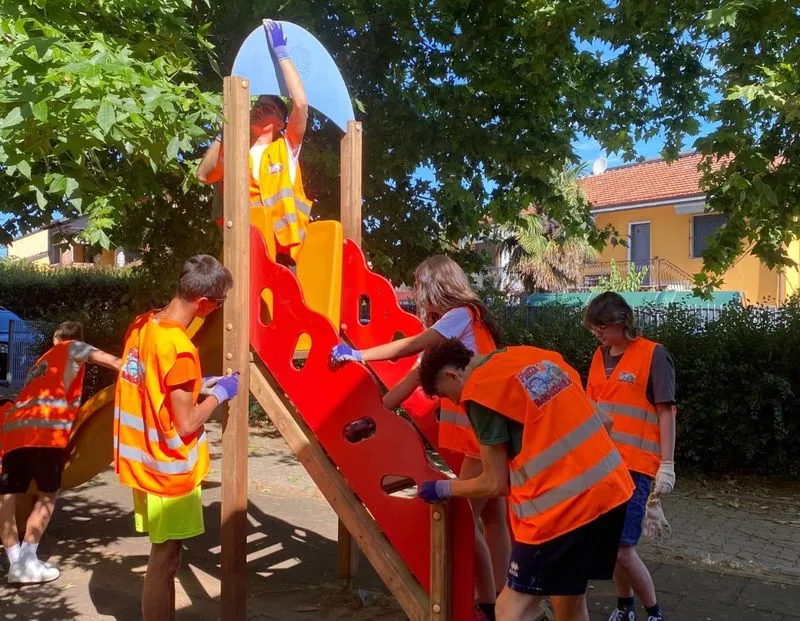 CAMBIANO - Concluso con successo il progetto piazza Ragazzabile - FOTO