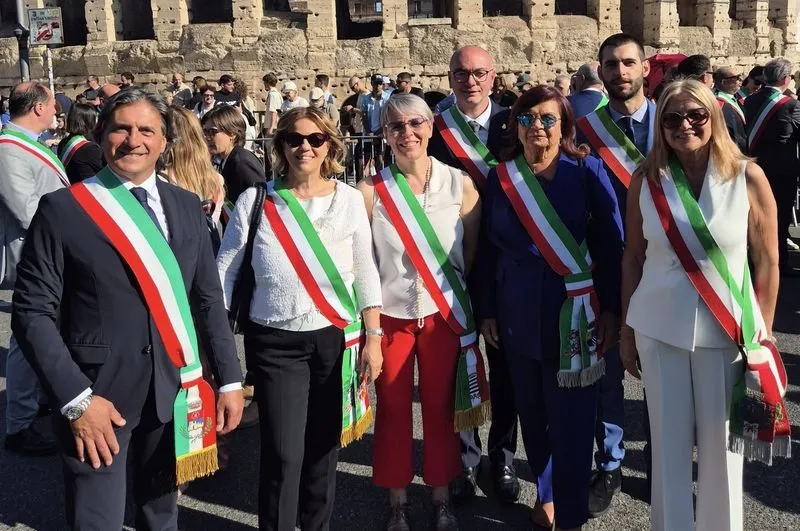2 GIUGNO - Sindaci del Canavese a Roma con il Presidente Mattarella - FOTO
