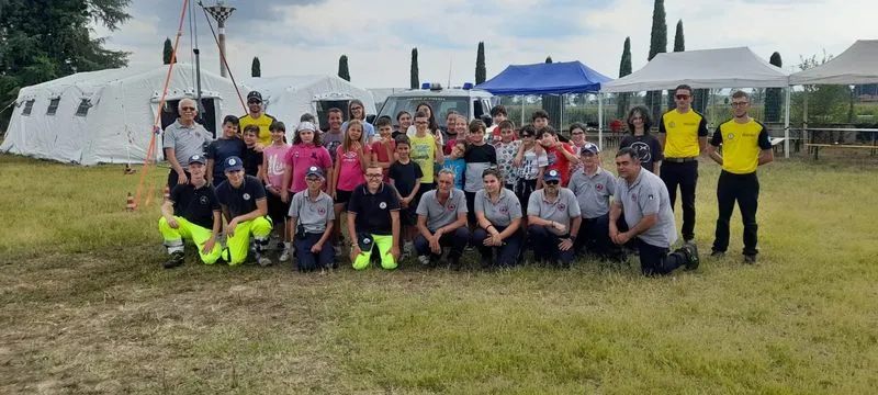 CANDIOLO - Un grande successo il campo scuola delle Protezione civile - FOTO