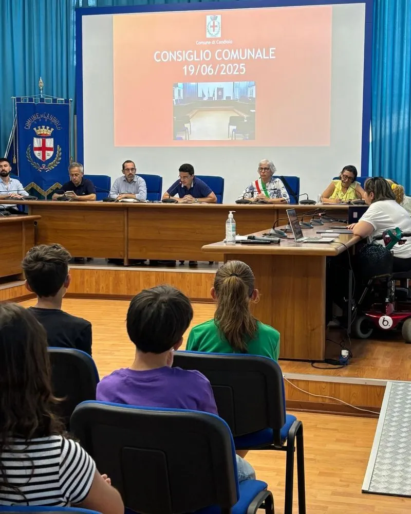 CANDIOLO - Insediato il nuovo consiglio comunale dei ragazzi -FOTO