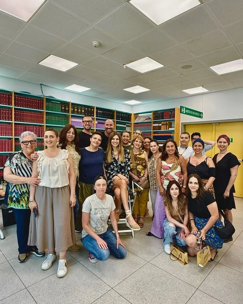CANDIOLO - Cura è bellezza, evento speciale all'Irccs: pazienti a lezione di trucco con Cristina Chiabotto - FOTO