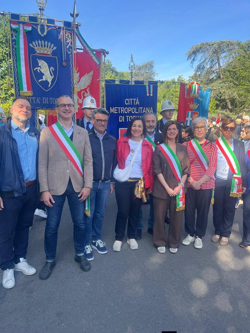 CANDIOLO - La sindaca alla Marcia per la Pace di Torino - FOTO