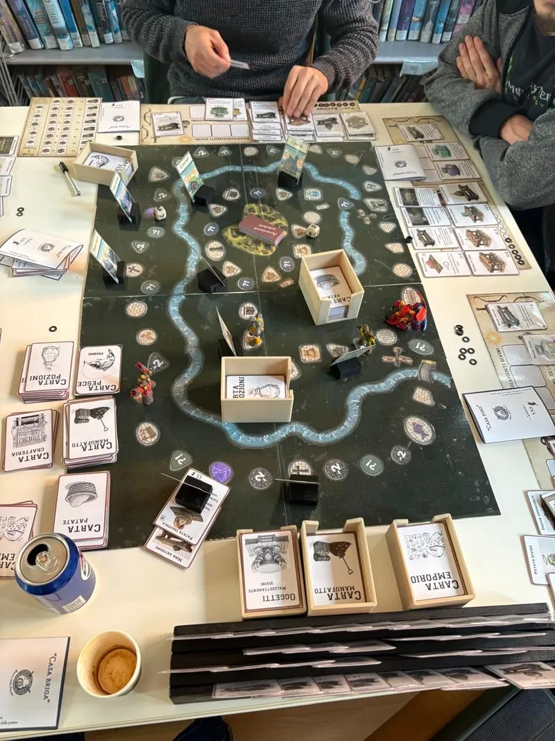 CANDIOLO - Un successo la giornata di giochi di ruolo e da tavolo in biblioteca