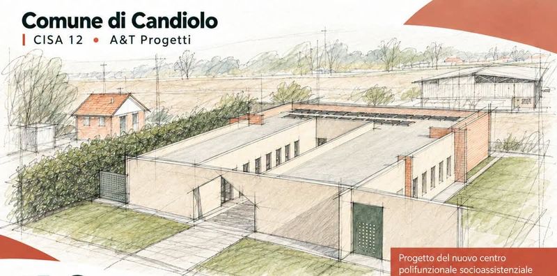 CANDIOLO - Centro polifunzionale: tutto pronto per la presentazione del progetto