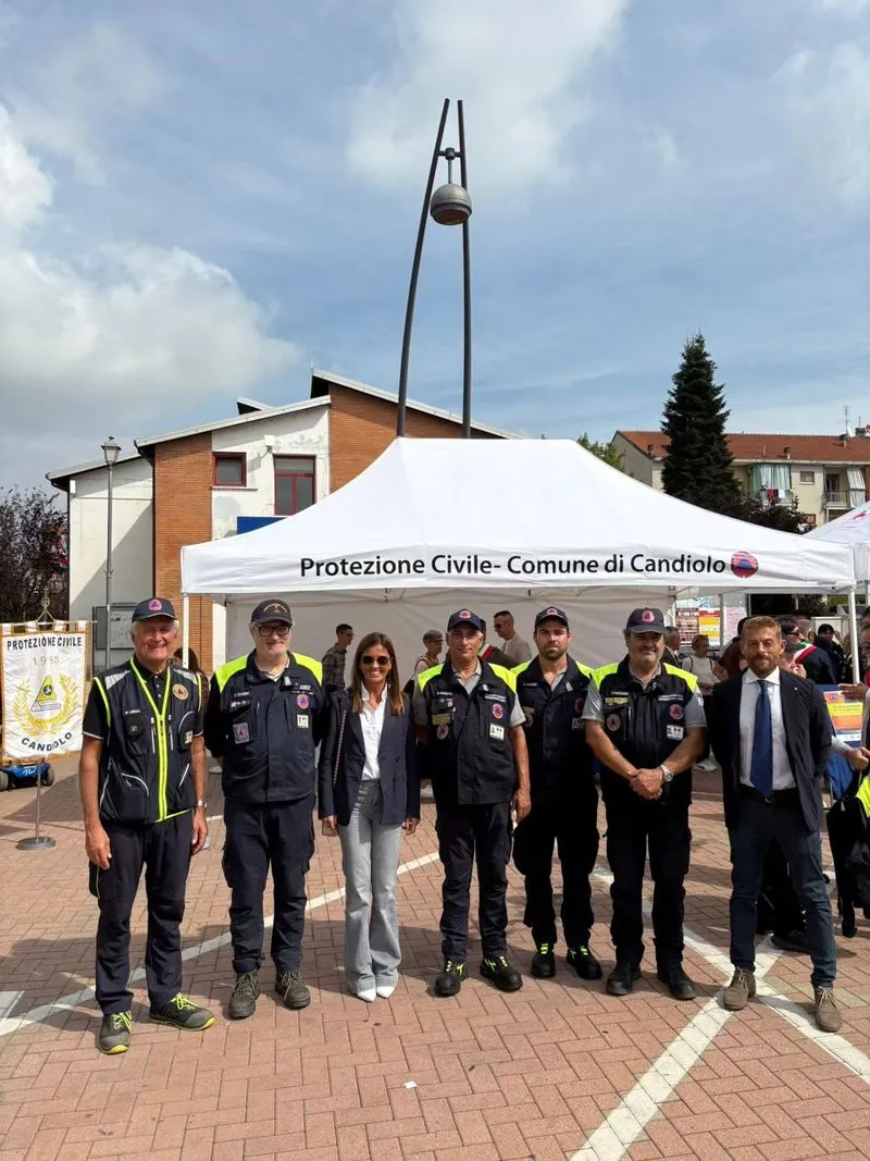CANDIOLO - Celebrati nel ricordo di Aldo Sagner i 30 anni del gruppo di Protezione civile - FOTO