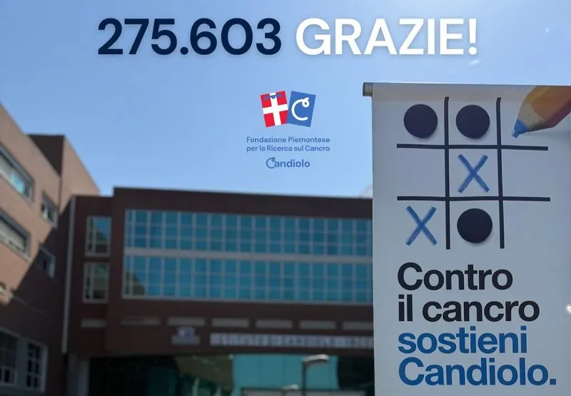 CANDIOLO -  275.603 persone hanno destinato il proprio 5X1000 alla Fondazione Piemontese per la Ricerca sul Cancro