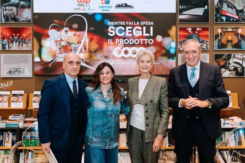 CANDIOLO - A dicembre l'1% delle vendite dei prodotti alimentari a marchio Coop verrà devoluto all'Istituto di Candiolo