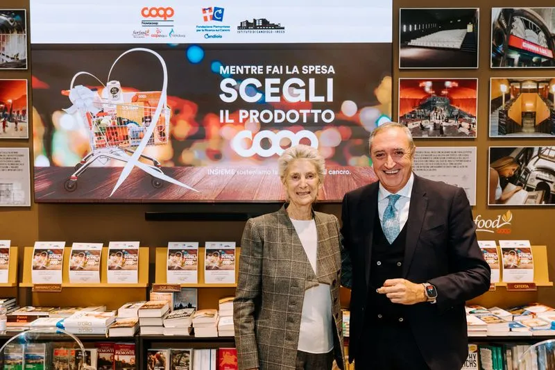 CANDIOLO - A dicembre l'1% delle vendite dei prodotti alimentari a marchio Coop verrà devoluto all'Istituto di Candiolo