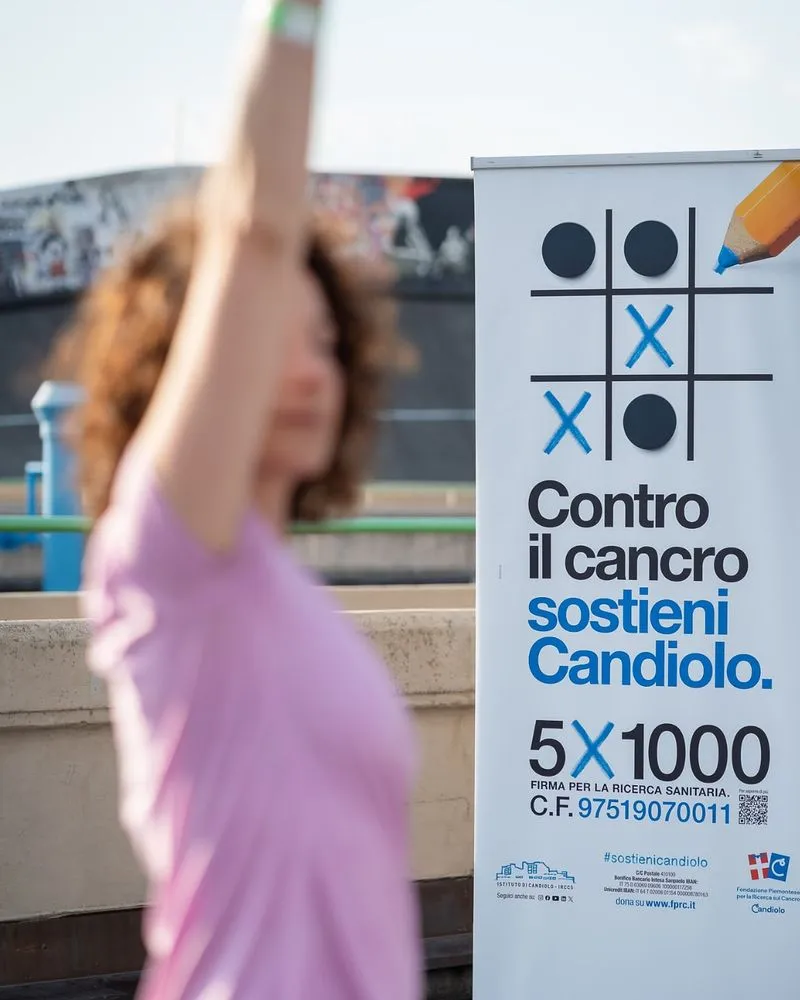 CANDIOLO - Una lezione di pilates speciale con Cristina Chiabotto sulla pista del Lingotto - FOTO