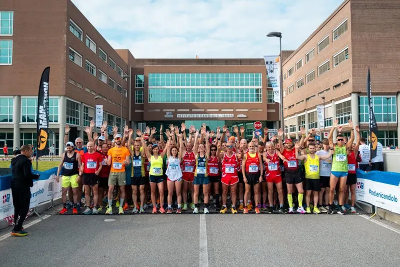 CANDIOLO - Mille runners hanno corso per la ricerca sul cancro - FOTO