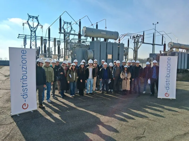 CANDIOLO - Gli studenti di Ingegneria Elettrica del Politecnico di Torino hanno visitato la cabina primaria - FOTO