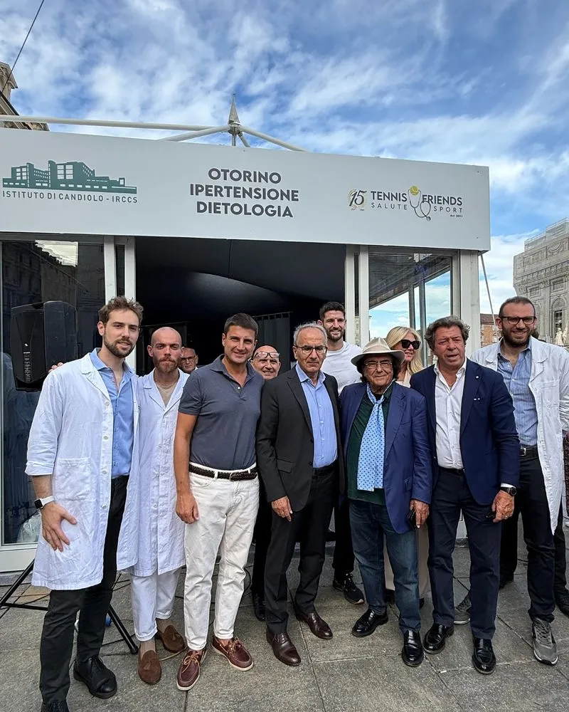 CANDIOLO - «Tennis & Friends - Salute e Sport»: effettuate oltre 600 visite in diverse aree specialistiche - FOTO