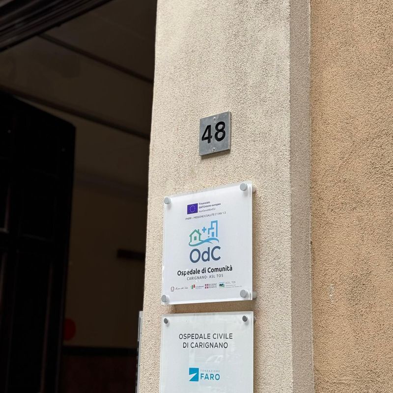 CARIGNANO - Inaugurato il nuovo ospedale di Comunità - FOTO