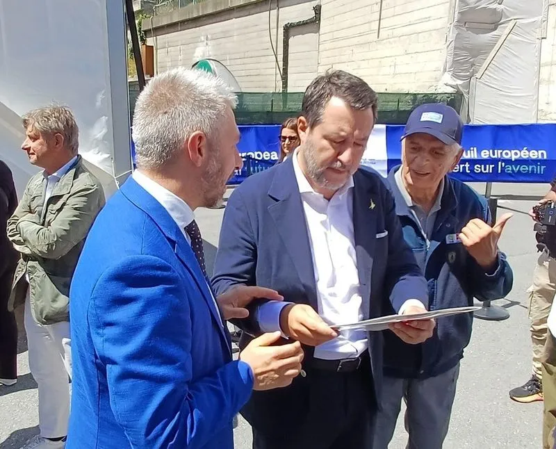 CARIGNANO - Ponte sul Po: Suppo incontra il ministro Salvini e sollecita lo sblocco del finanziamento