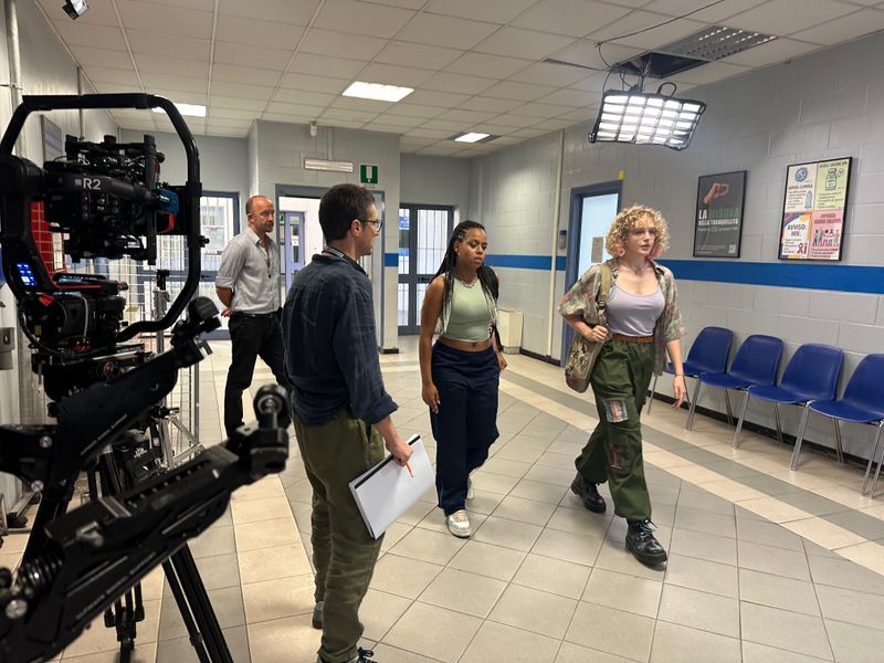 CARIGNANO - Sono in corso le riprese del film «Così, all'improvviso»