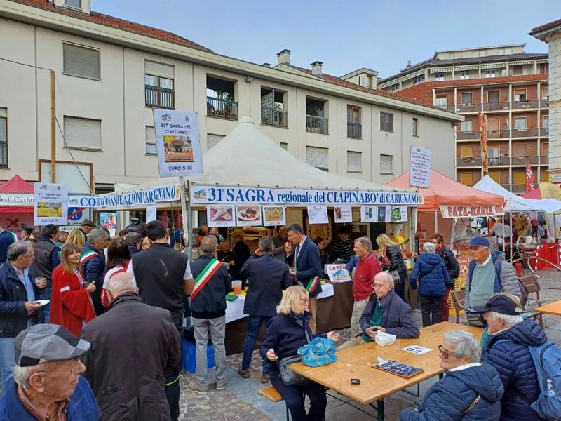 CARIGNANO - Sapori e tradizione alla «Sagra del Ciapinabò» - FOTO