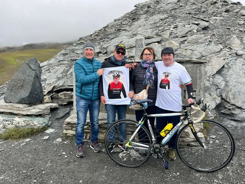 CARMAGNOLA - Sulla cima del Colle dell'Agnello per ricordare Sergio Dusini - FOTO