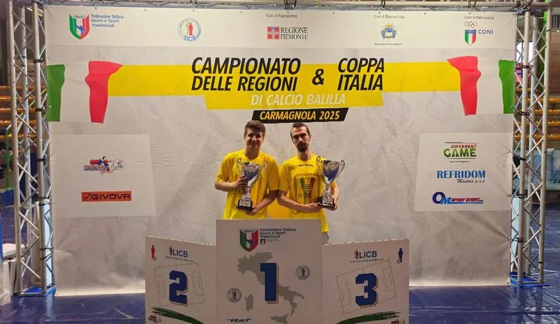 CARMAGNOLA - «Capitale» del calcio balilla: grande successo per il campionato delle Regioni e la Coppa Italia - FOTO