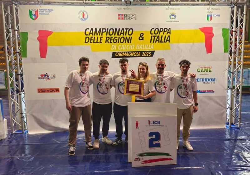 CARMAGNOLA - «Capitale» del calcio balilla: grande successo per il campionato delle Regioni e la Coppa Italia - FOTO