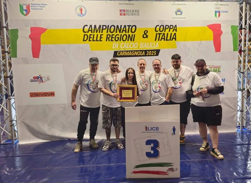 CARMAGNOLA - «Capitale» del calcio balilla: grande successo per il campionato delle Regioni e la Coppa Italia - FOTO