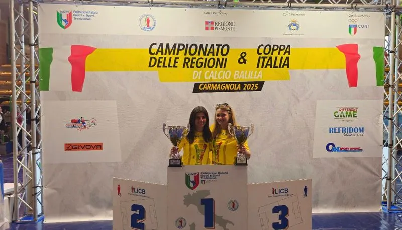 CARMAGNOLA - «Capitale» del calcio balilla: grande successo per il campionato delle Regioni e la Coppa Italia - FOTO