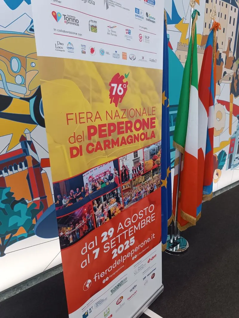 CARMAGNOLA - Fiera del peperone, Nicco: «Vetrina per tutto il territorio»