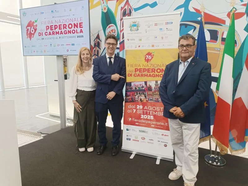 CARMAGNOLA - Fiera del peperone, Nicco: «Vetrina per tutto il territorio»