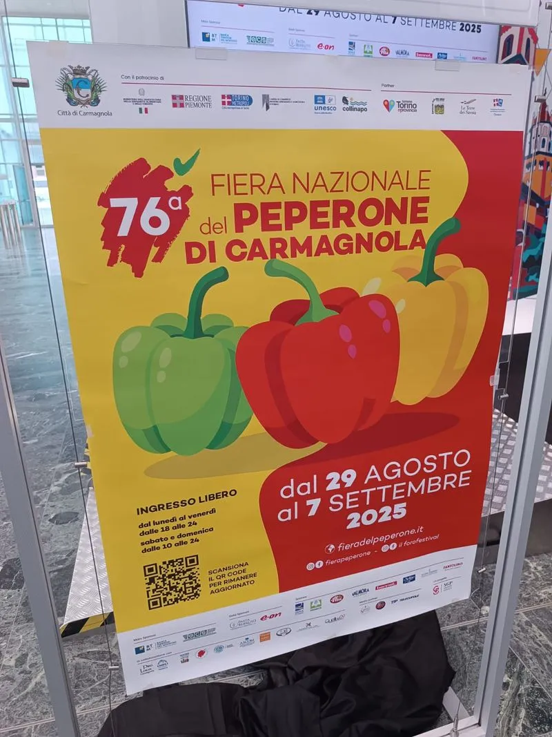 CARMAGNOLA - Fiera del peperone, Nicco: «Vetrina per tutto il territorio»