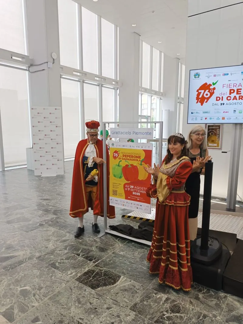 CARMAGNOLA - Fiera del peperone, Nicco: «Vetrina per tutto il territorio»