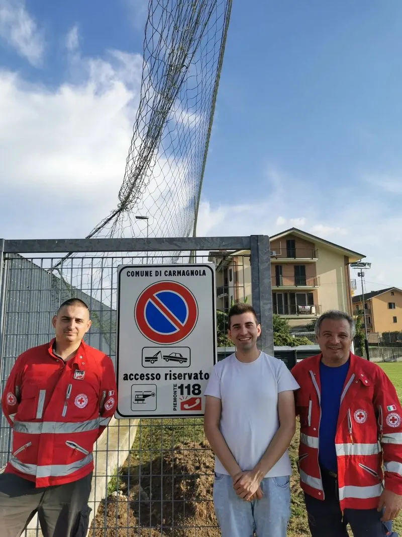 CARMAGNOLA - Elisoccorso di notte, Croce Rossa e Asd Salsasio insieme per i cittadini