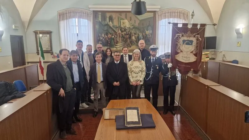 CARMAGNOLA - Presentata in sala consiliare la Fiera Primaverile numero 562 - FOTO