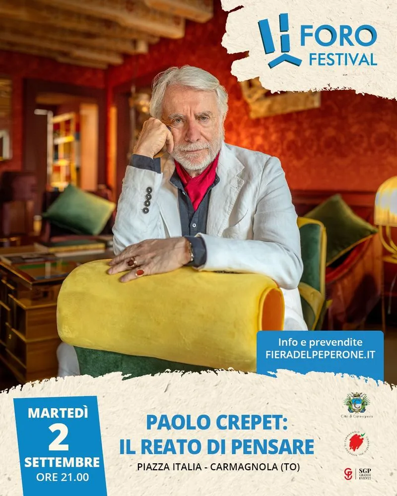 CARMAGNOLA - Paolo Crepet e il concerto di Morgan: doppietta da urlo al Foro Festival