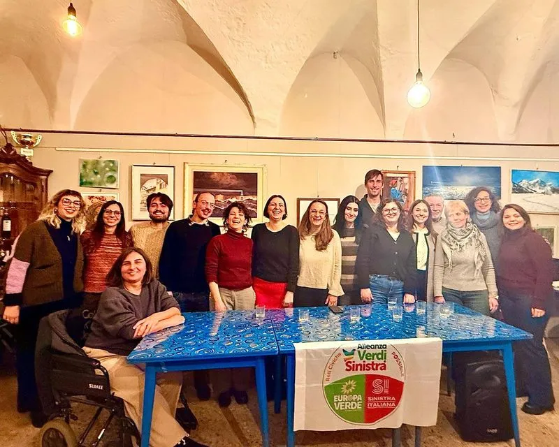CARMAGNOLA - Nasce ufficialmente il gruppo locale di Alleanza Verdi Sinistra - FOTO