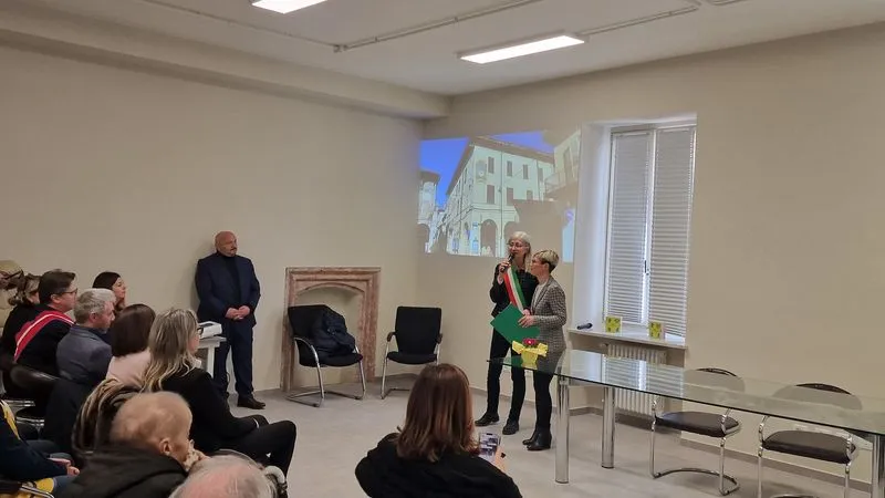 CARMAGNOLA - Inaugurata la nuova biblioteca civica «Rayneri-Berti» - FOTO