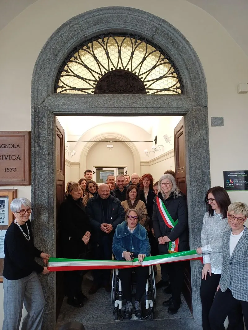 CARMAGNOLA - Inaugurata la nuova biblioteca civica «Rayneri-Berti» - FOTO
